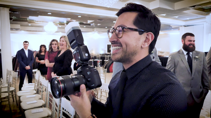 Learn about Sergio's wedding photography process.